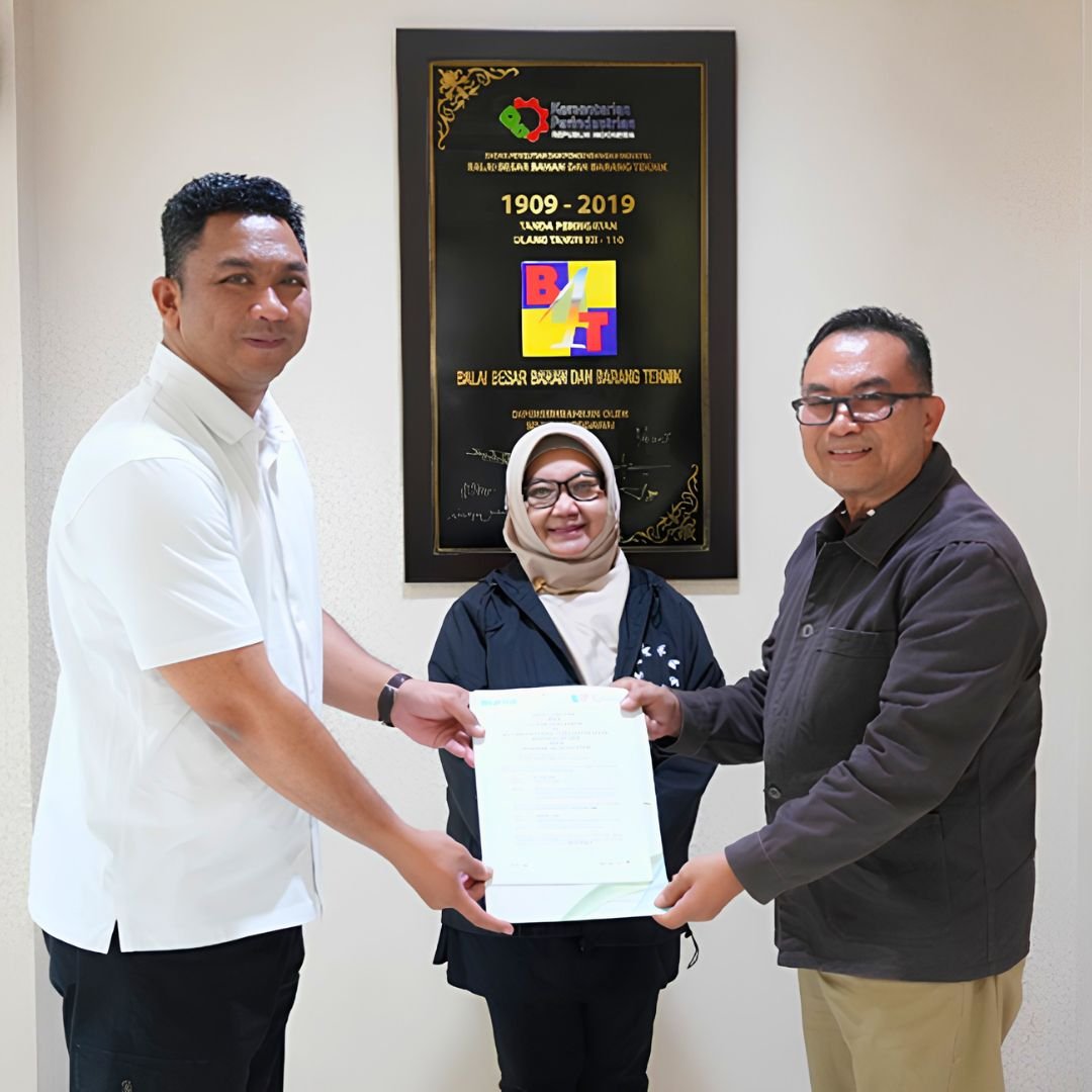 Penandatanganan kerja sama PT Maxima Solusi Indonesia dan BBSPJIBBT B4T di Bandung